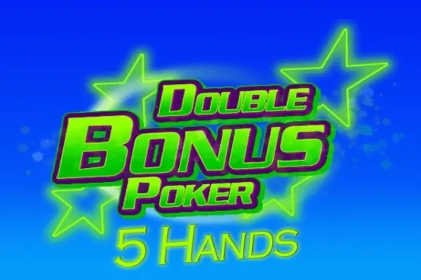 Double Bonus Poker 5 Hand video poker game preview