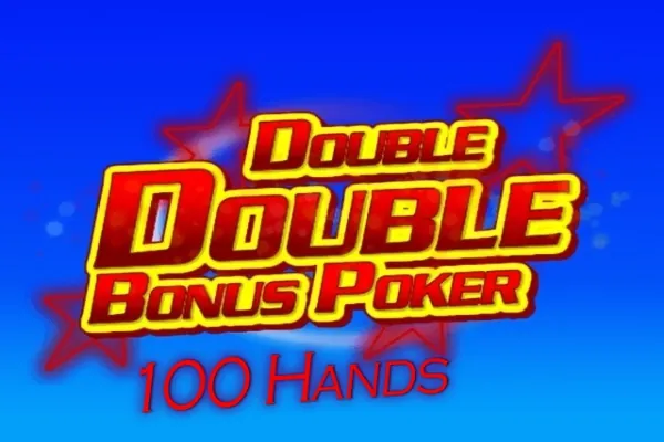 Double Double Bonus Poker 100 Hand video poker game preview