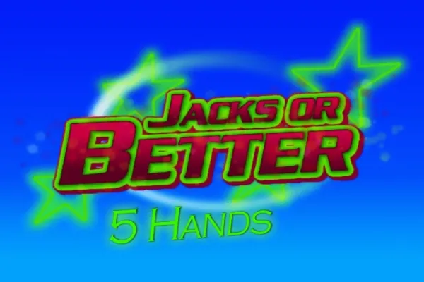Jacks or Better 5 Hand video poker game preview