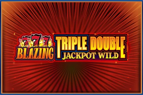 Blazing 777 Triple Double Jackpot Wild slot preview