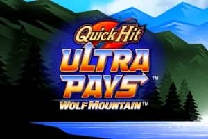 Quick Hit Ultra Pays Wolf Mountain slot preview