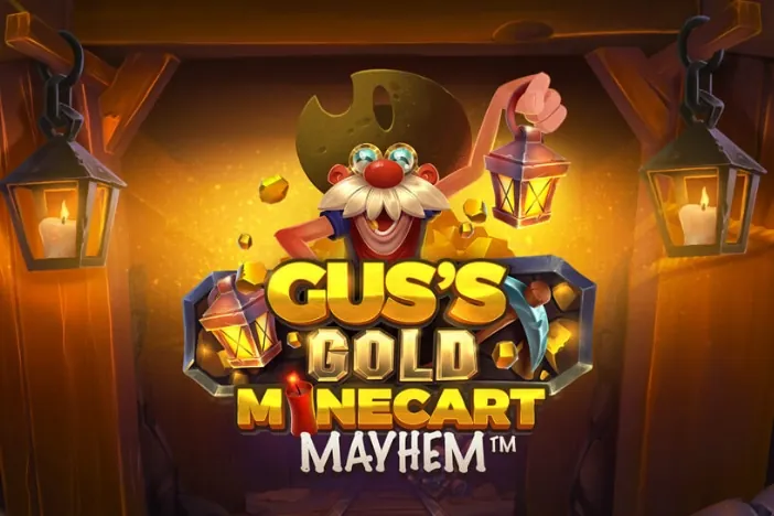 Gus's Gold: Minecart Mayhem crash game preview
