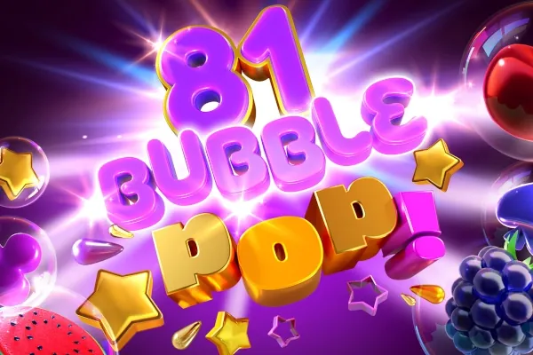 81 Bubble Pop slot preview