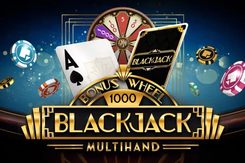 Blackjack Bonus Wheel 1000 blackjack game preview