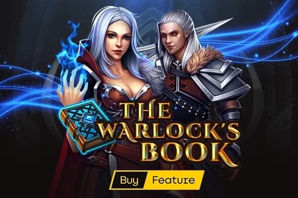 The Warlock's Book Buy Feature slot preview