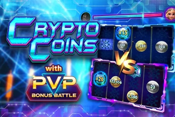 Crypto Coins with PVP Bonus Battle slot preview