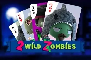 2 Wild Zombies video poker game preview