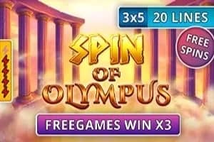 Spin of Olympus slot preview
