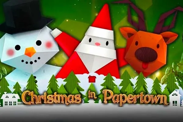 Christmas in Papertown slot preview