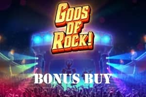 Gods of Rock! Bonus Buy slot preview