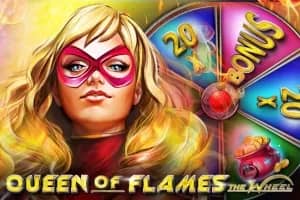 Queen of Flames The Wheel slot preview