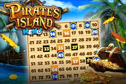Pirate's Island Keno keno game preview