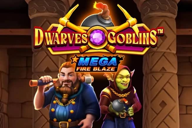 Mega Fire Blaze: Dwarves & Goblins slot preview