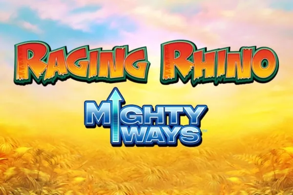 Raging Rhino Mighty Ways slot preview