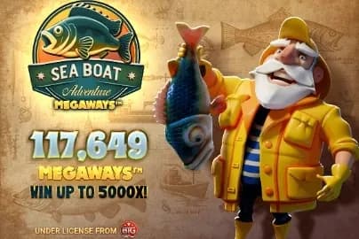 Sea Boat Adventure Megaways slot preview