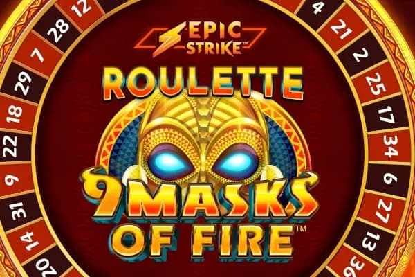 Epic Strike Roulette 9 Masks of Fire roulette game preview