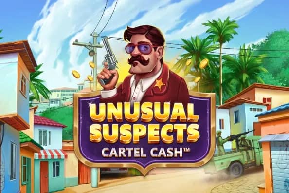 Unusual Suspects Cartel Cash slot preview
