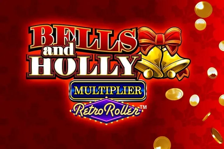 Bells and Holly Multiplier Retro Roller slot preview