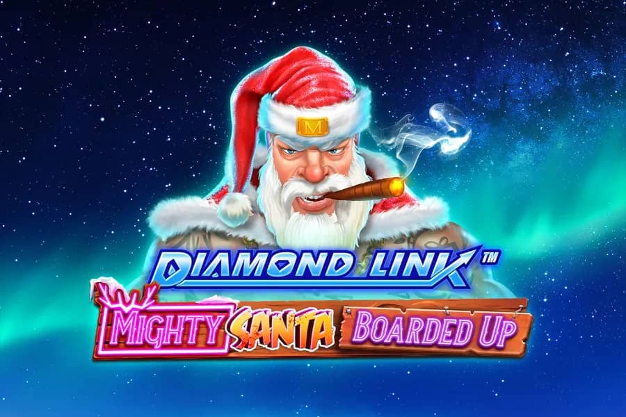 Diamond Link Mighty Santa: Boarded Up slot preview