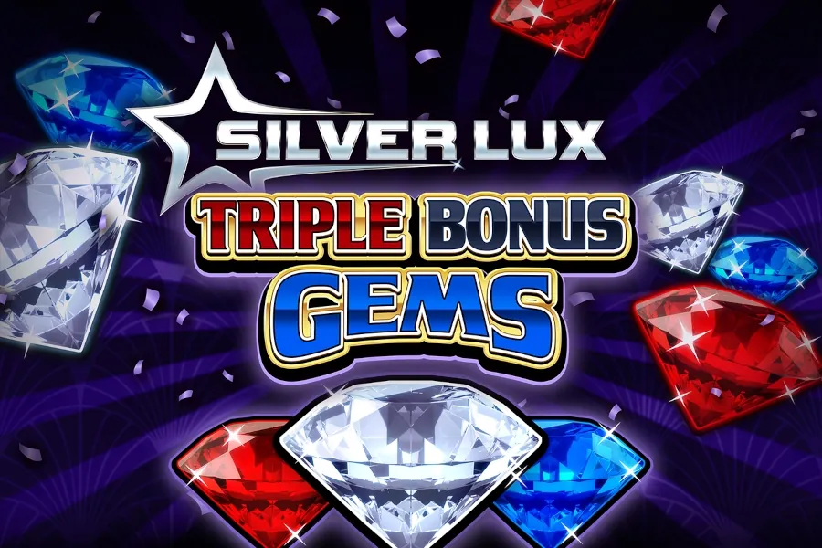 Silver Lux Triple Bonus Gems slot preview