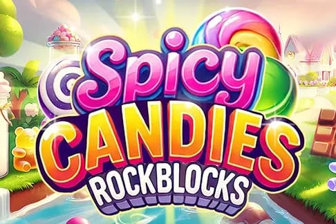 Spicy Candies Rockblocks slot preview