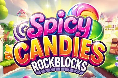 Spicy Candies Rockblocks slot preview