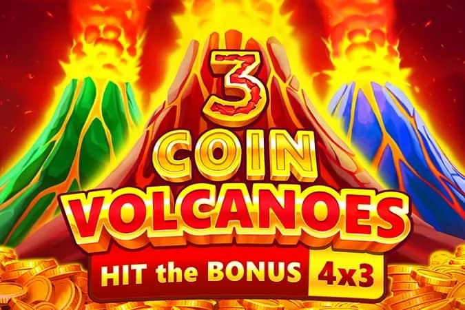 3 Coin Volcanoes slot preview