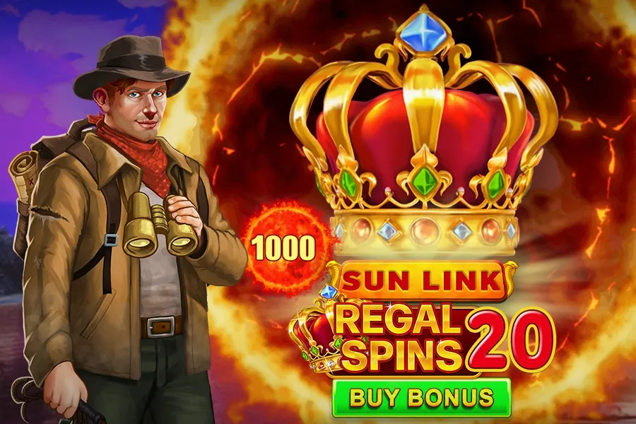 Regal Spins 20 Sun Link slot preview