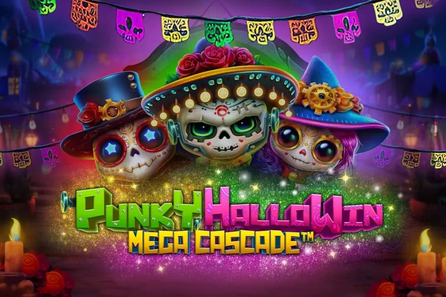 Punky HalloWin Mega Cascade slot preview