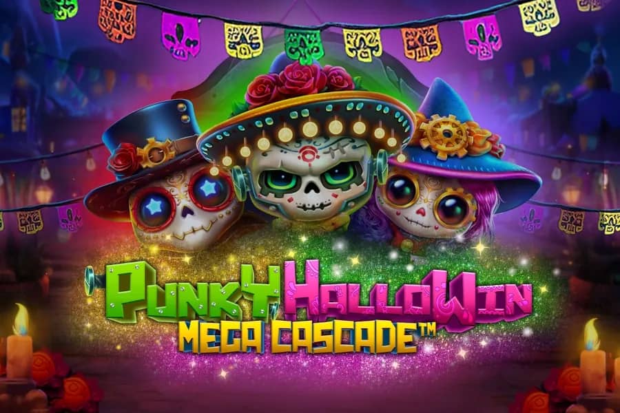 Punky HalloWin Mega Cascade slot preview