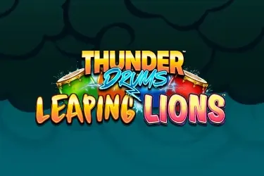 Thunder Drums Leaping Lions slot preview