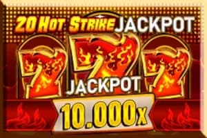 20 Hot Strike Jackpot slot preview