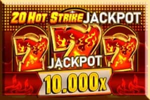 20 Hot Strike Jackpot slot preview
