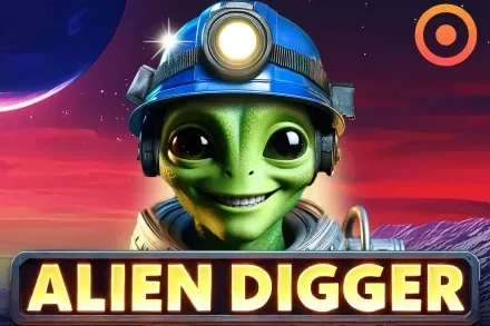 Alien Digger slot preview