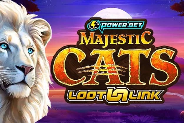 Majestic Cats Loot Link slot preview