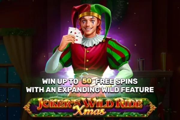 Joker's Wild Ride - Xmas slot preview