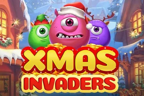 Xmas Invaders slot preview