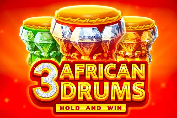 3 African Drums slot preview