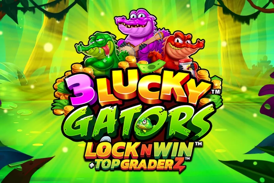 3 Lucky Gators slot preview
