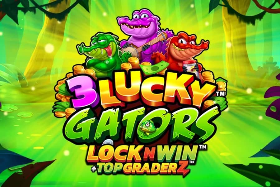 3 Lucky Gators slot preview