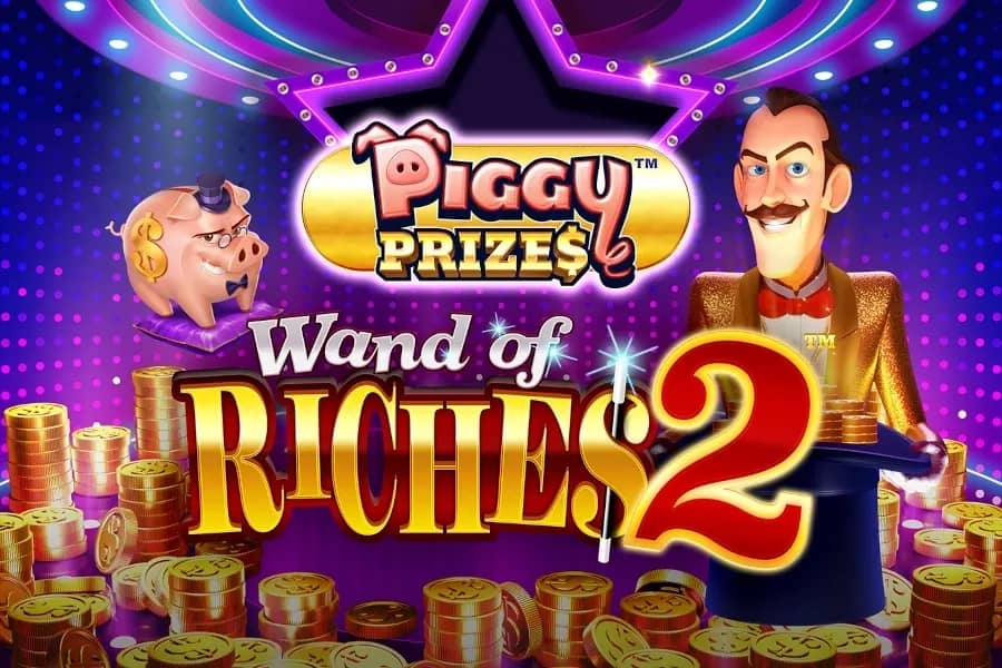 Piggy Prizes: Wand of Riches 2 slot preview