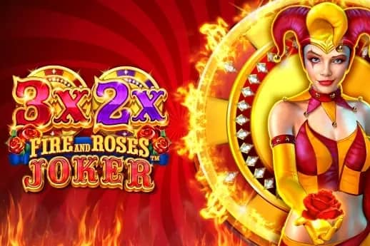 3x 2x Fire and Roses Joker slot preview