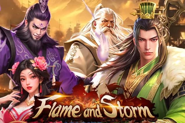 Flame and Storm slot preview