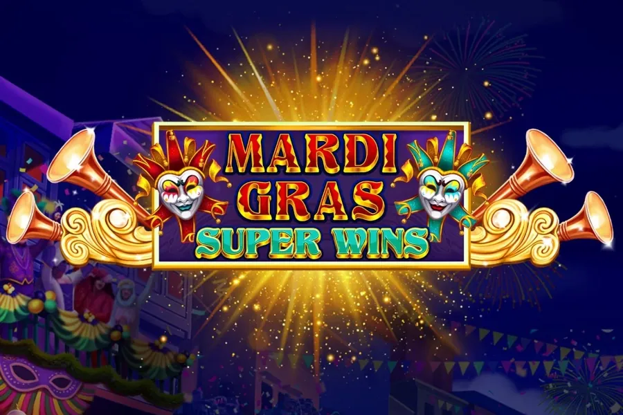 Mardi Gras Super Wins slot preview