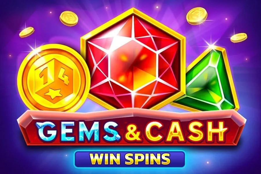 Gems & Cash Win Spins slot preview
