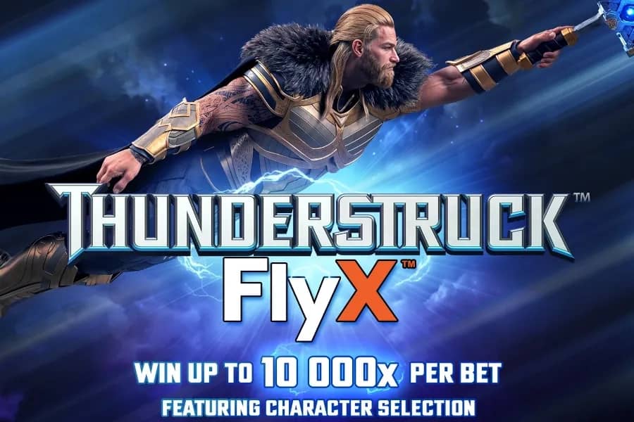 Thunderstruck FlyX crash game preview