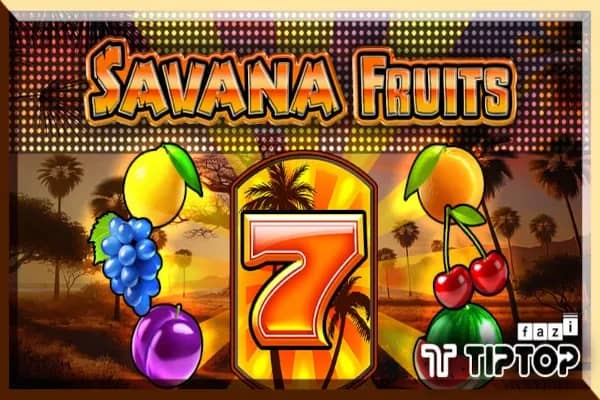 Savana Fruits slot preview