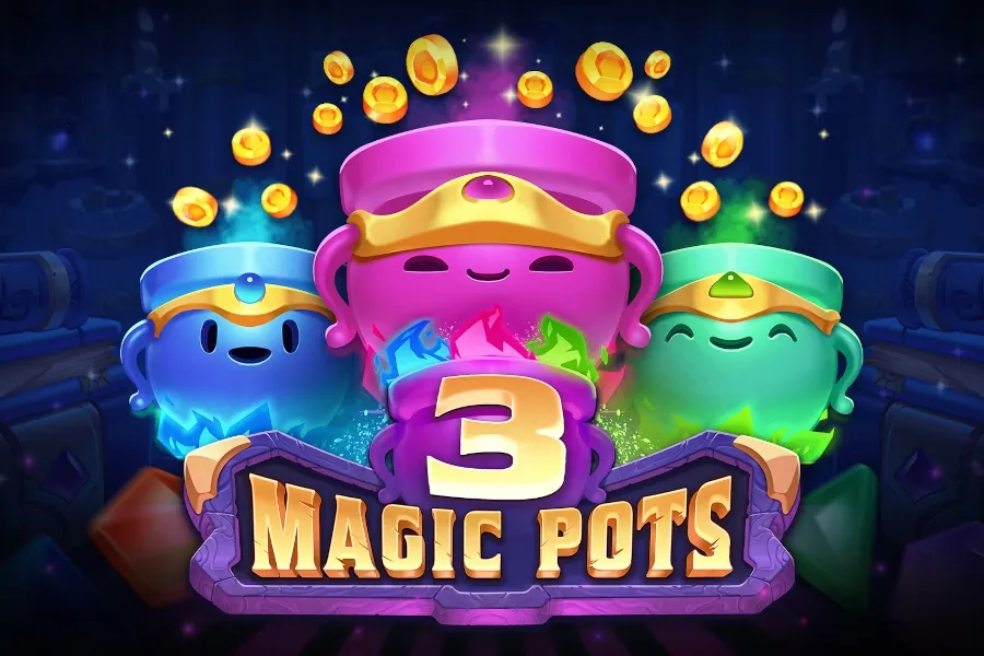 3 Magic Pots slot preview