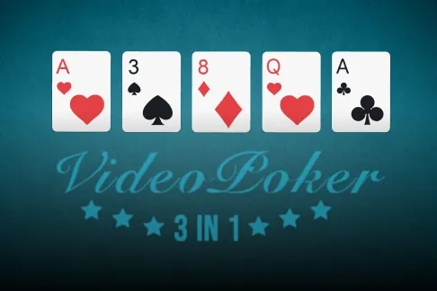 Video Poker 3 in 1 video poker game preview