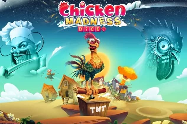 Chicken Madness Dice slot preview